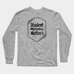 Student Ministry Matters Black Logo Long Sleeve T-Shirt